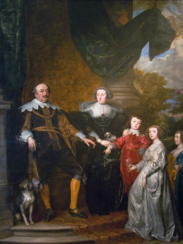 Count of Nassau-Siegen with his family_Anthony Van Dyck at Firle Place