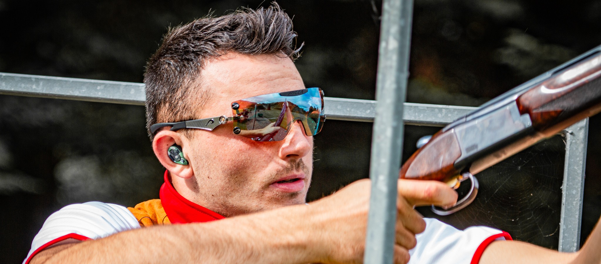 Marksman clay pigeon shooting at Firle Estate
