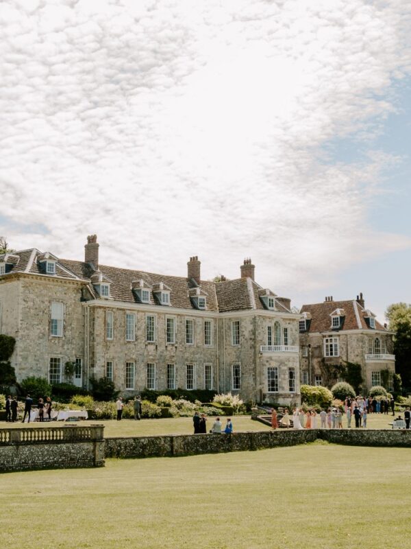 Exterior of Firle Place Corporate Event Venue