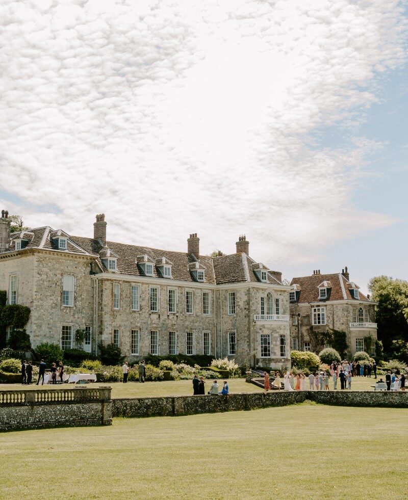 Exterior of Firle Place Corporate Event Venue