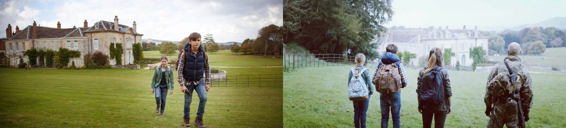 The Last Boy being filmed at Firle