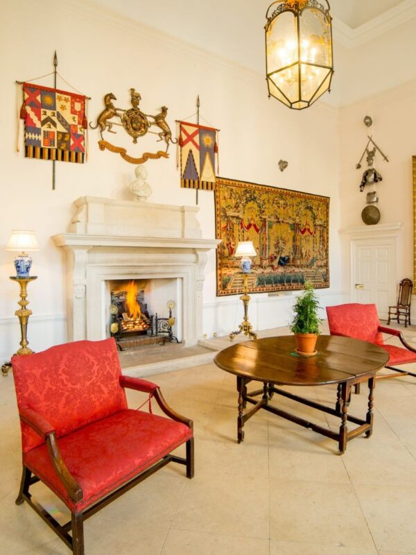 The Great Hall at Firle Place wedding and event venue in Sussex