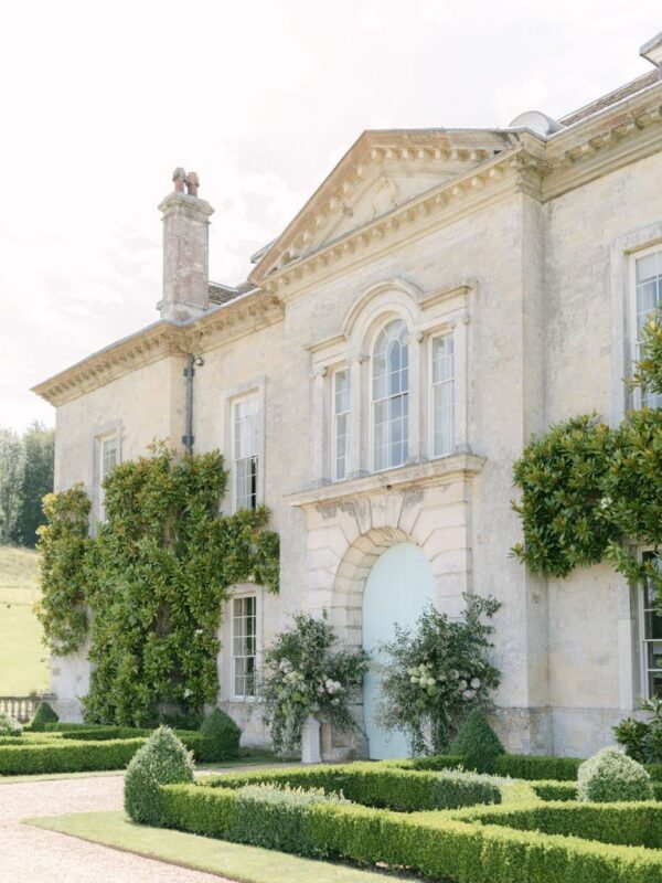Front of Firle Place wedding and event venue