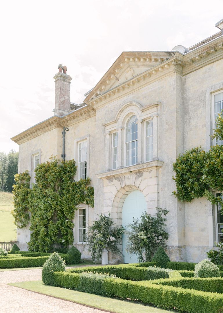 Front of Firle Place wedding and event venue