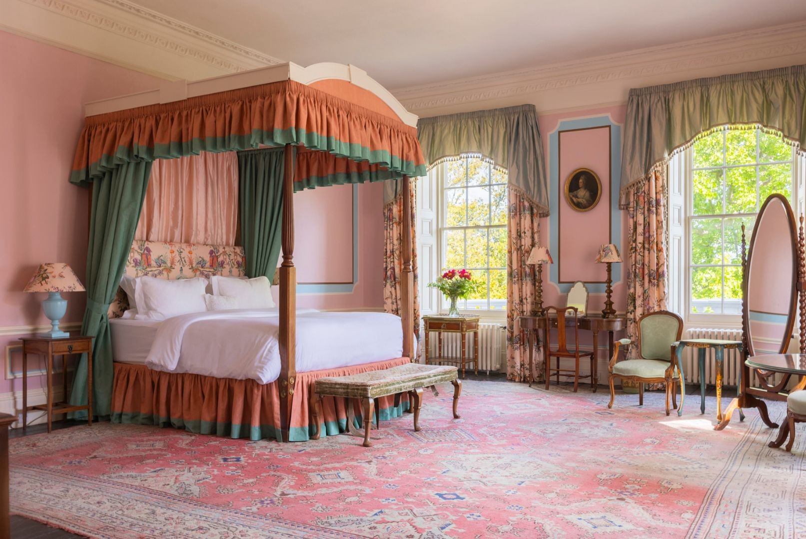 Bedroom for Staying at Firle Place event venue