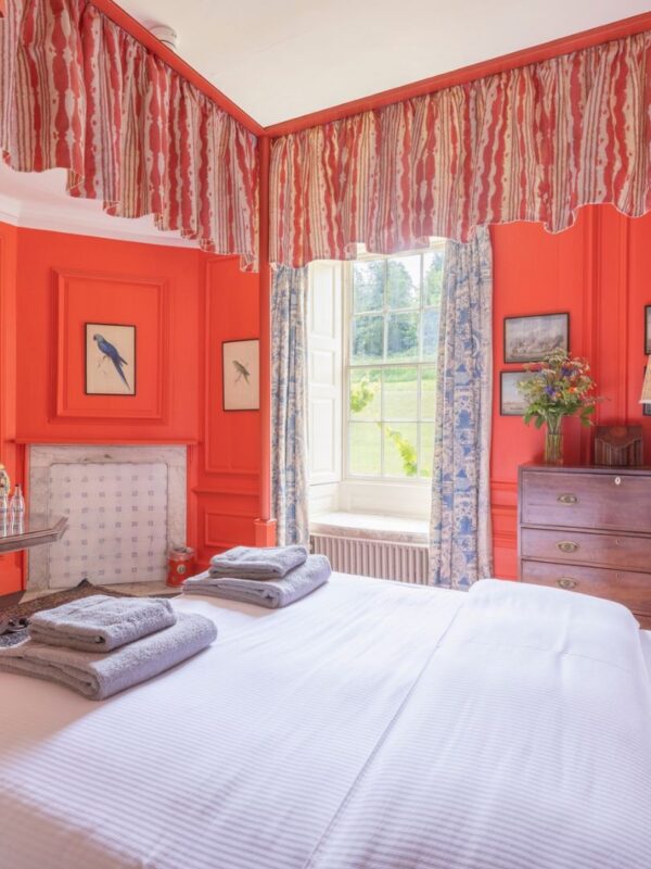 Bedroom for staying at Firle Place event venue