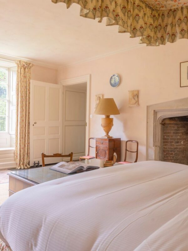 Bedroom at Firle Plave event venue