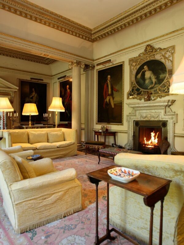 Drawing room at Firle Place