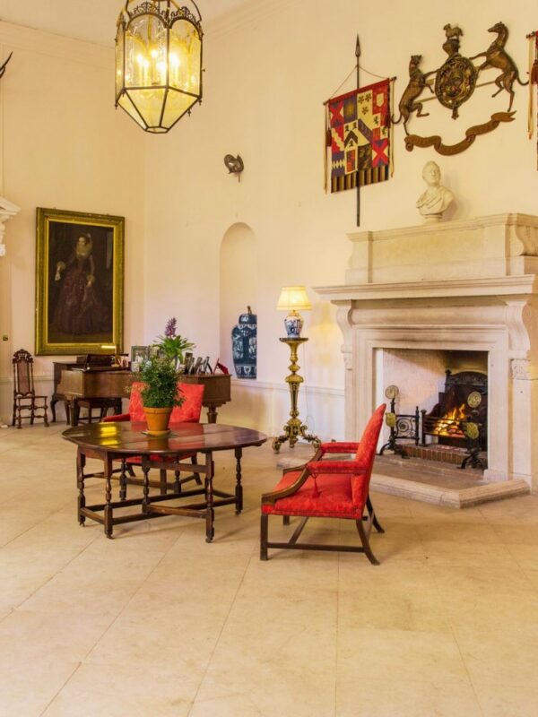 The Great Hall at Firle Place