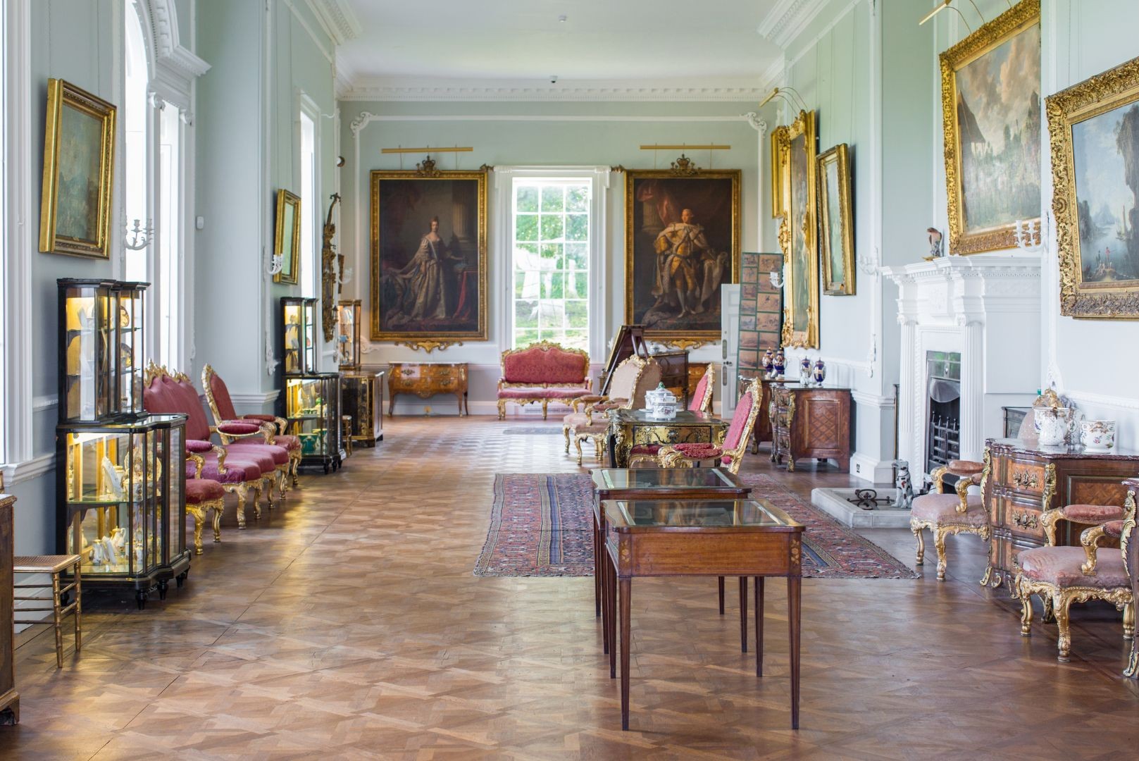 The Long Gallery at Firle Place